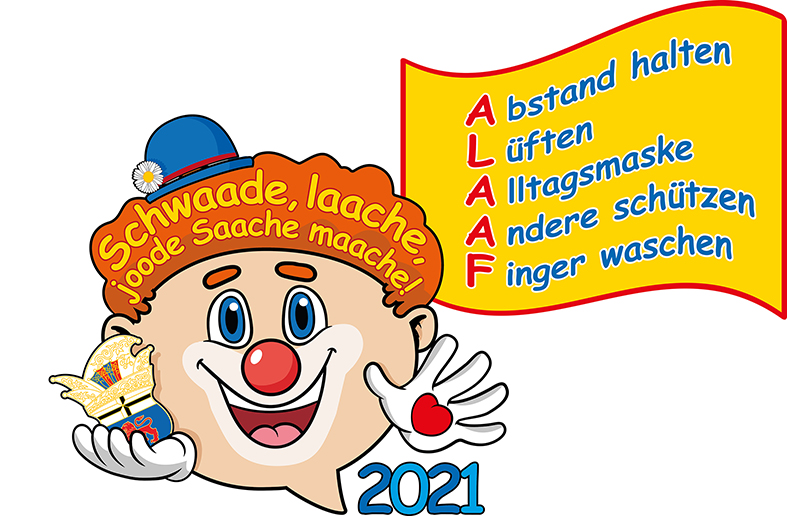 Mottologo mit Alaaf-Regeln