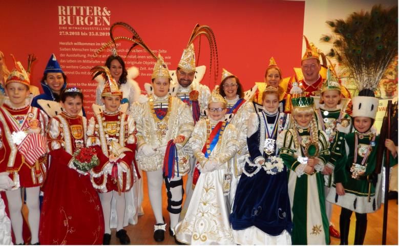 Zeitreise ins Mittelalter  Karnevalistisches Bonner Gipfeltreffen im LVR-LandesMuseum Bonn