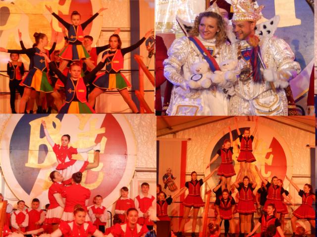 Tanzfestival im Karnevalszelt auf dem Bonner Mnsterplatz