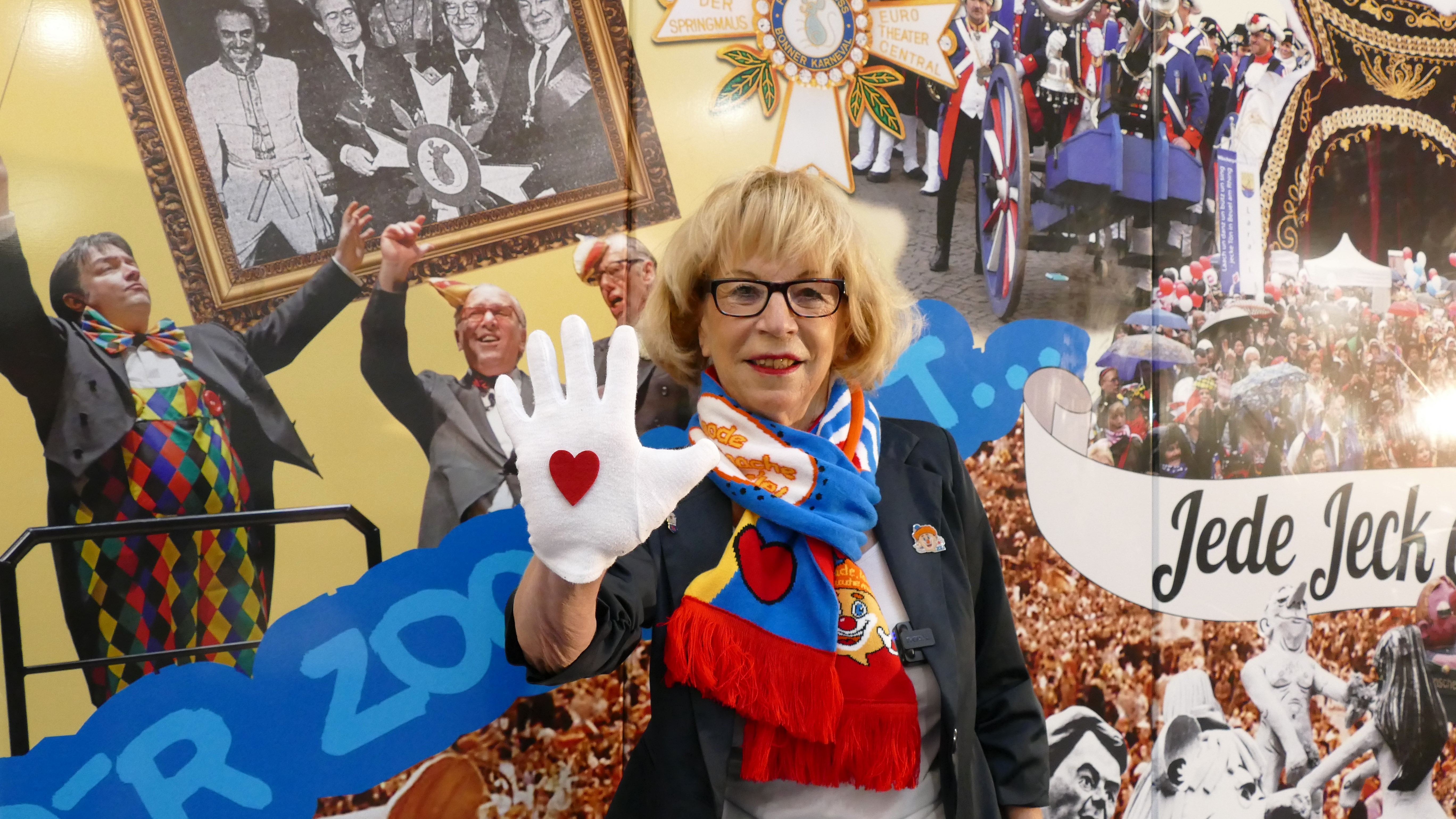 Prsidentin Marlies Stockhorst aus dem Haus des Karnevals