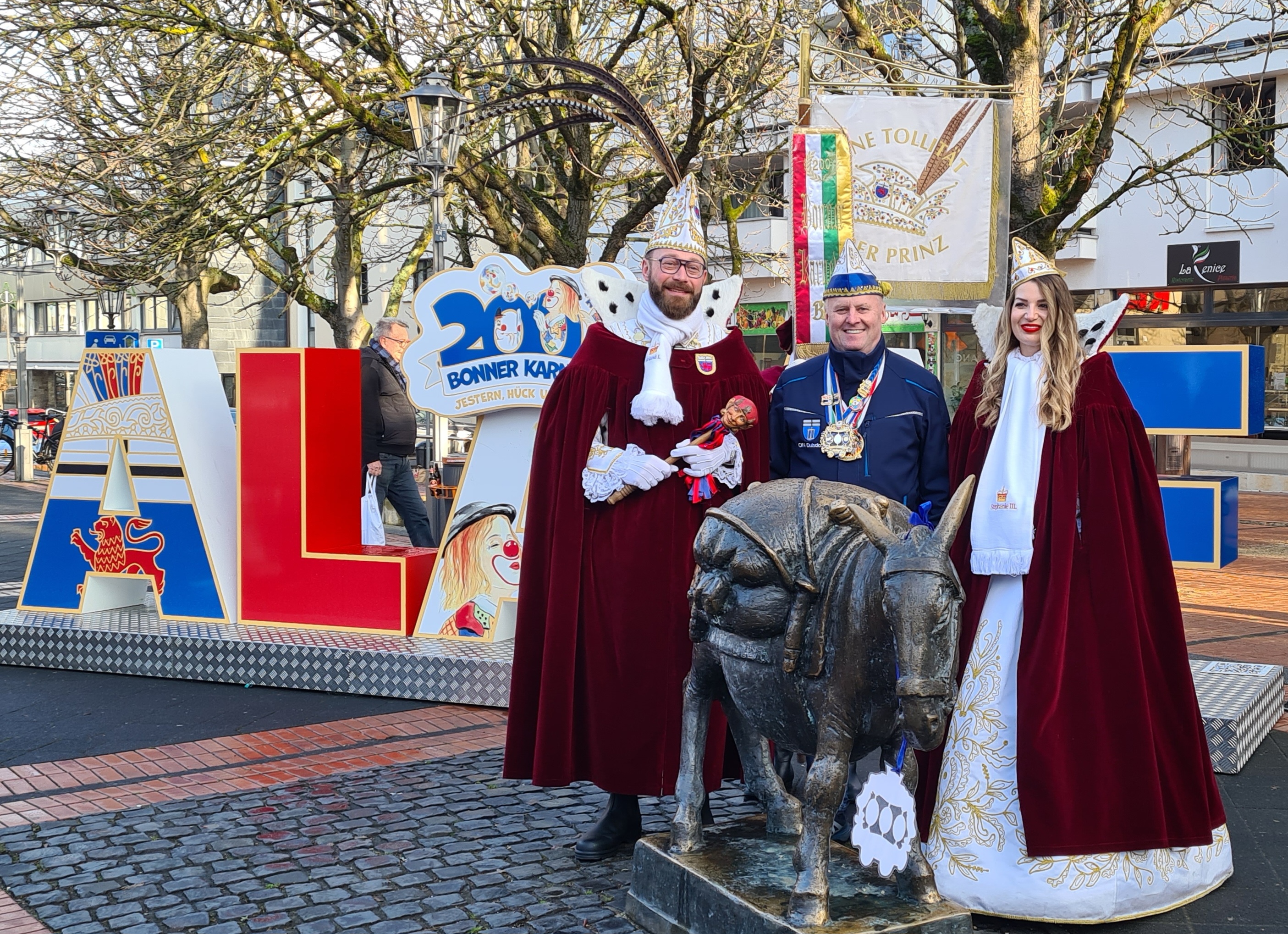 Shoppingtouren mit dem Bonner Prinzenpaar